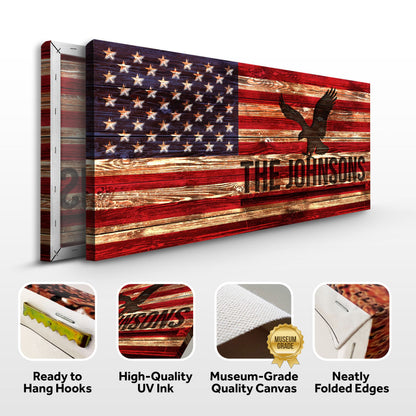 American Flag Sign