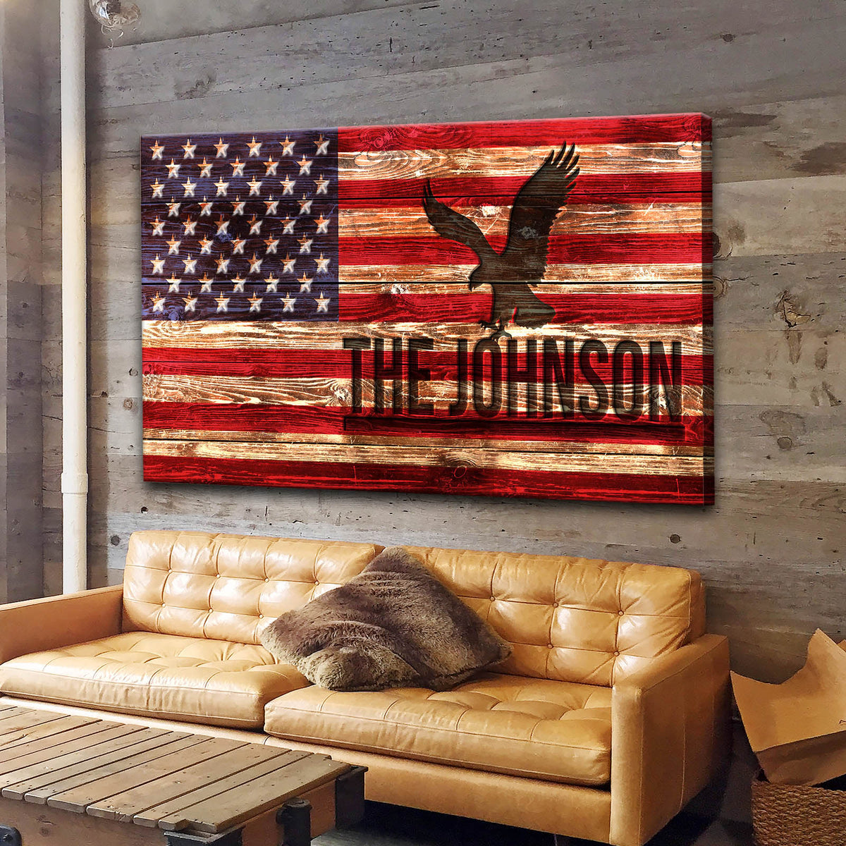 American Flag Sign