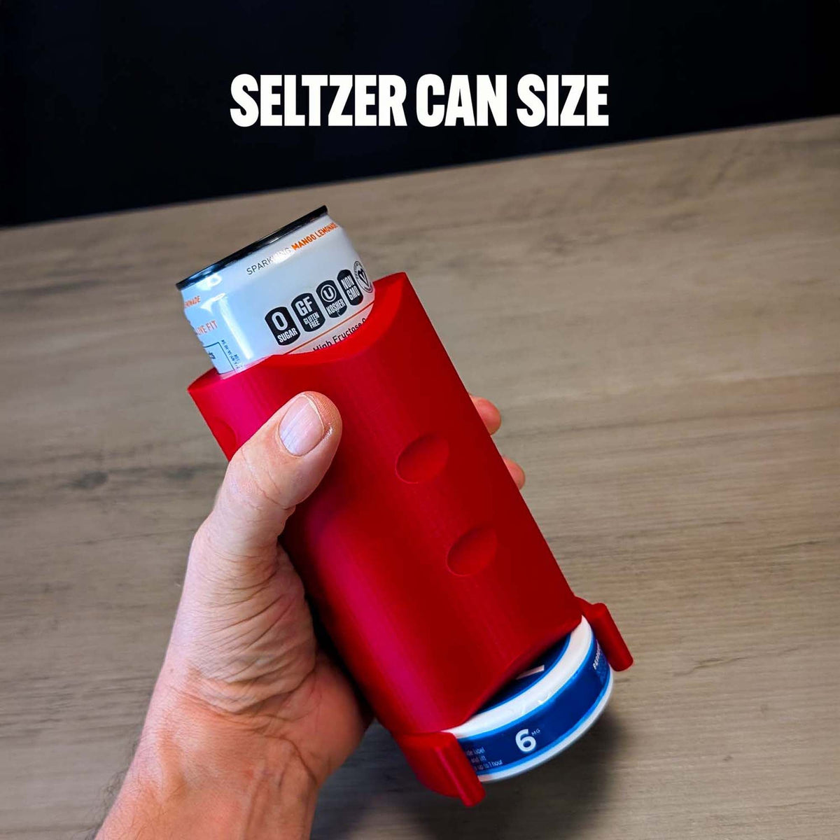 Can Cooler and Pouch Tin Holder