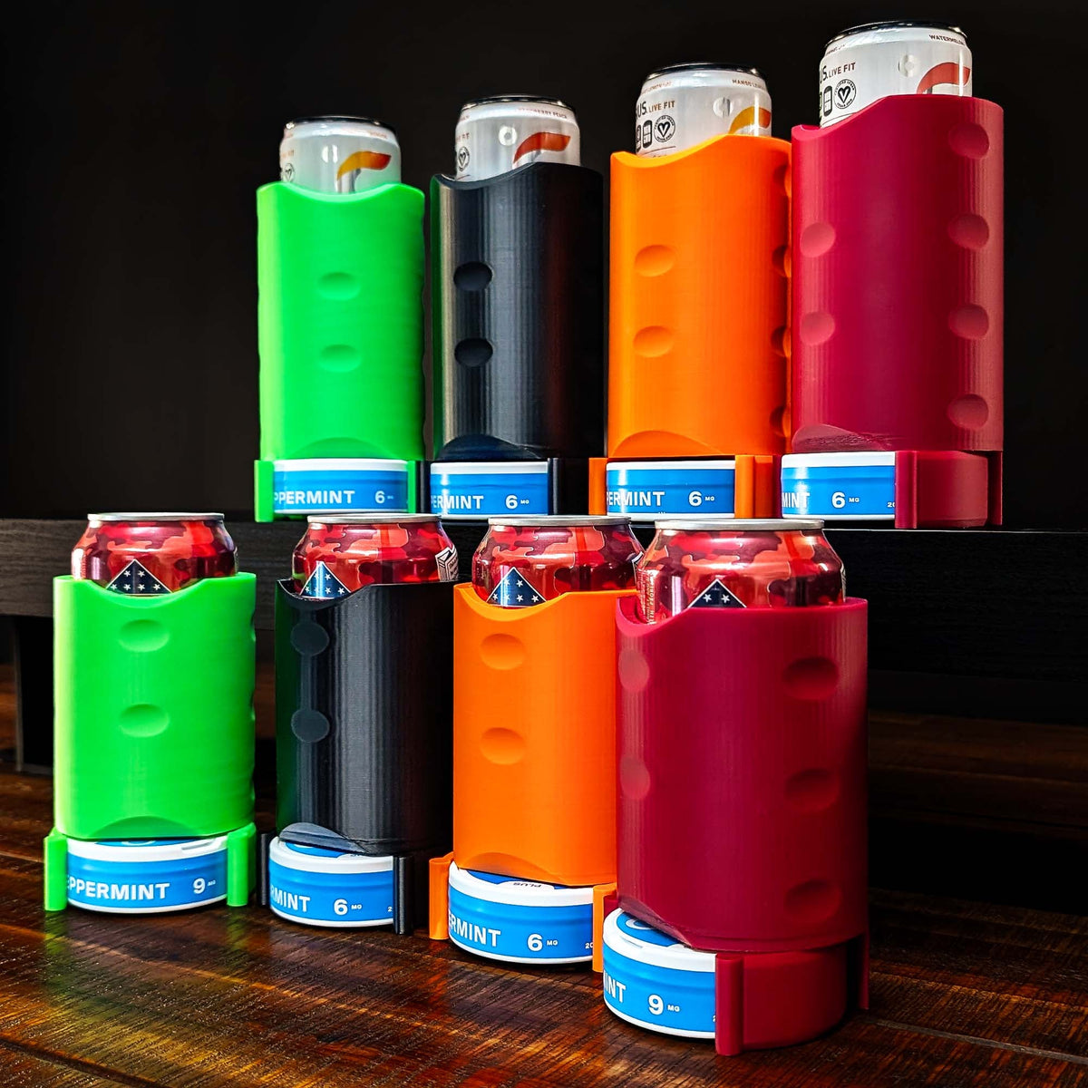 Can Cooler and Pouch Tin Holder