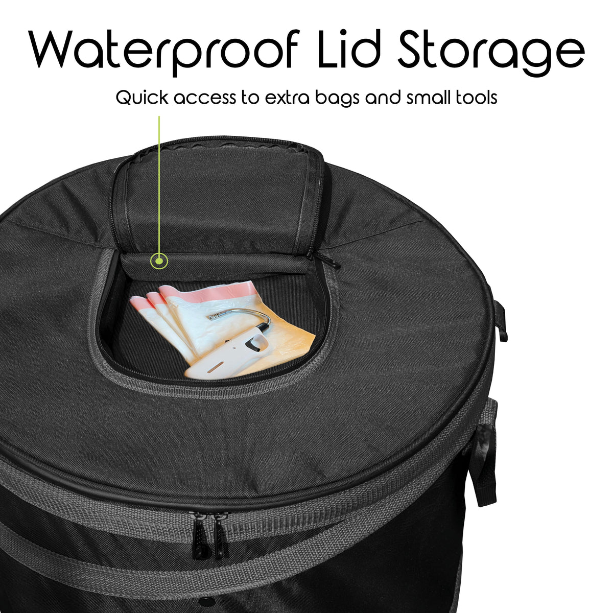 RV  Collapsible Trash Bin