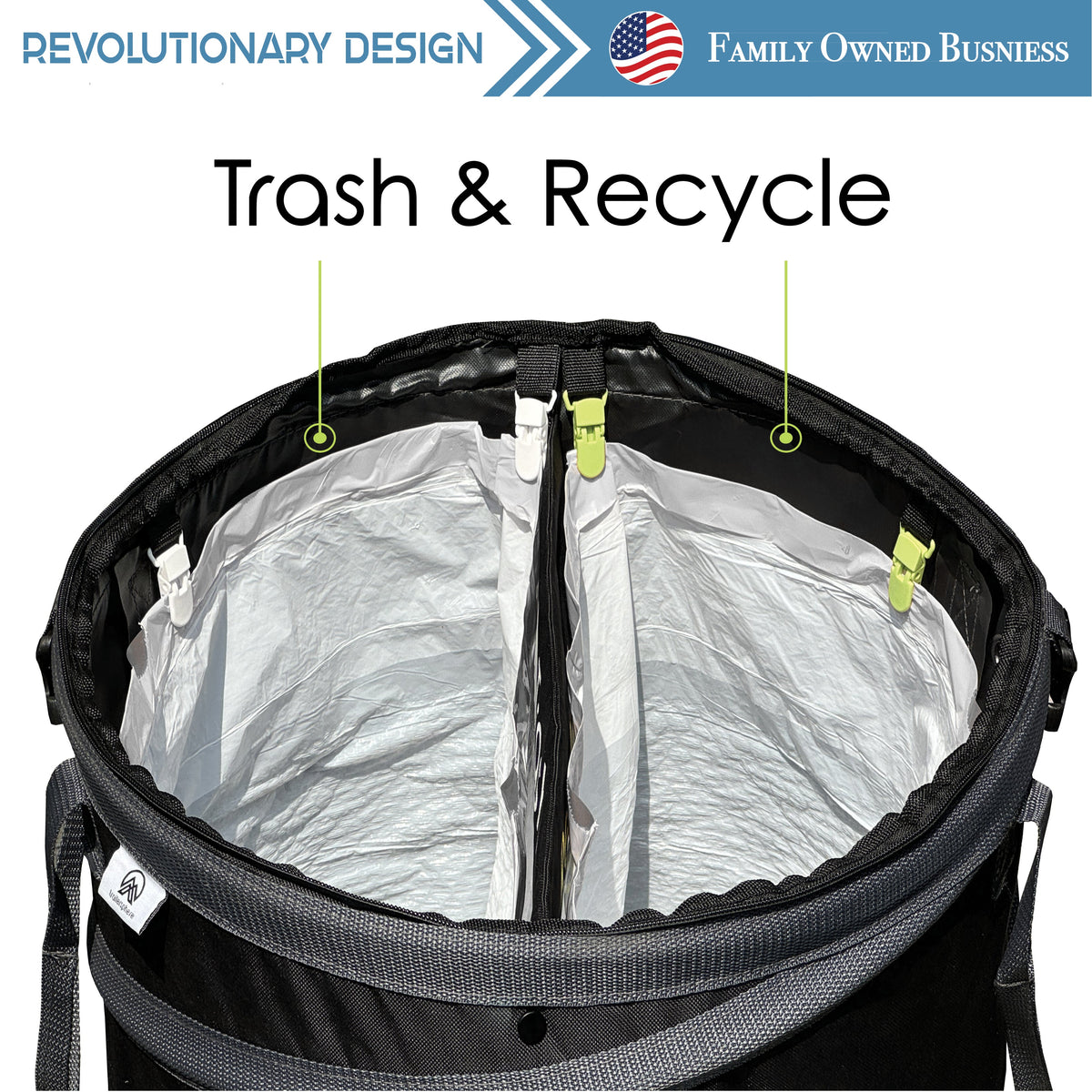 RV  Collapsible Trash Bin