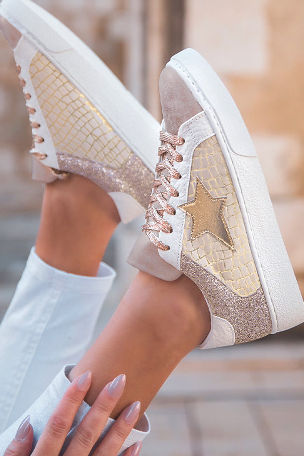 Lace-up Sneakers
