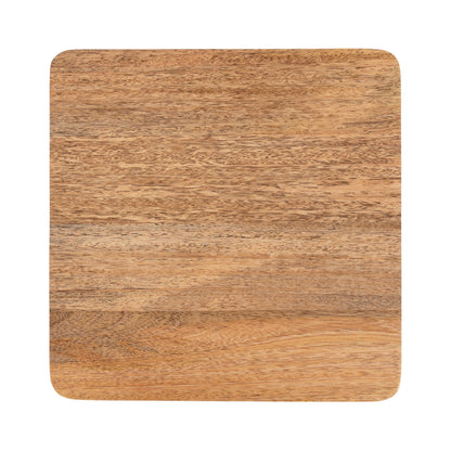Square Wood Tea Table