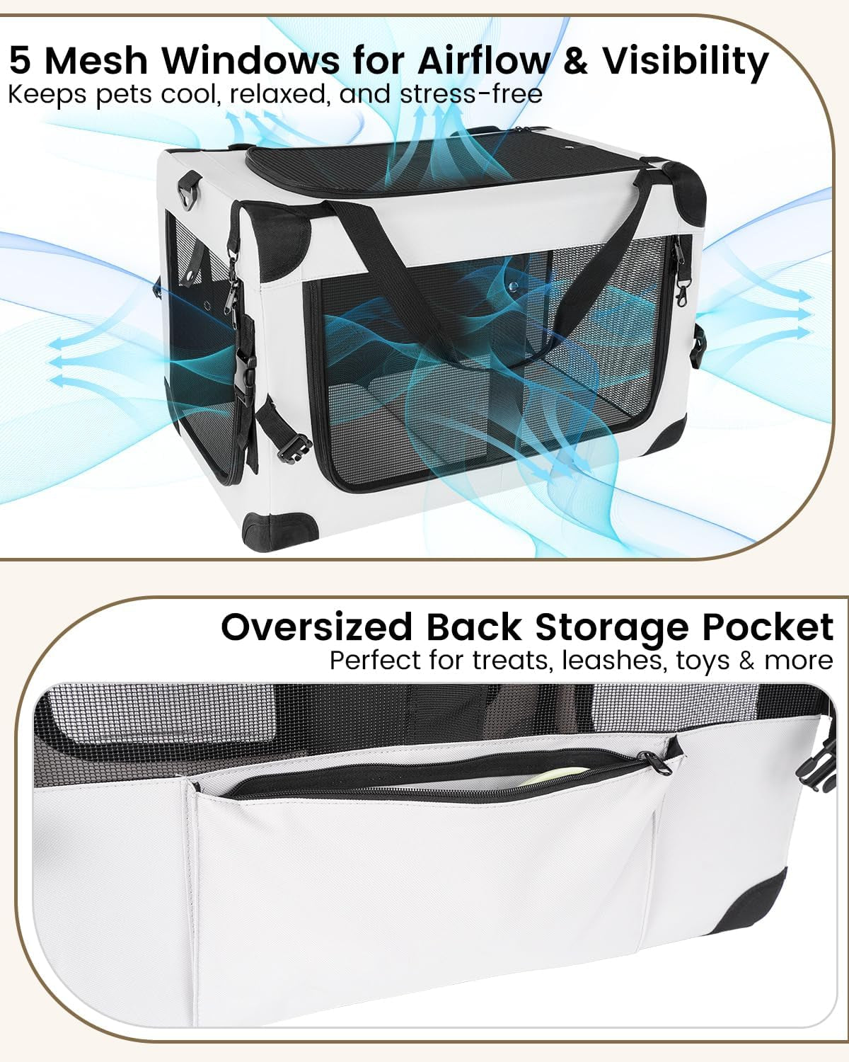 Large Cat Carrier for 2 Cats