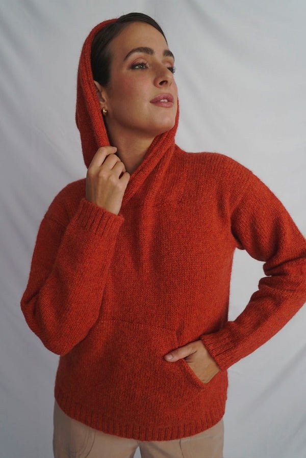 Alpaca Hoodie Pullover