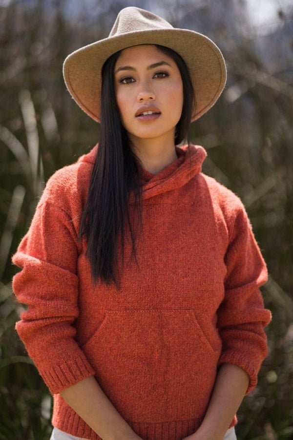 Alpaca Hoodie Pullover