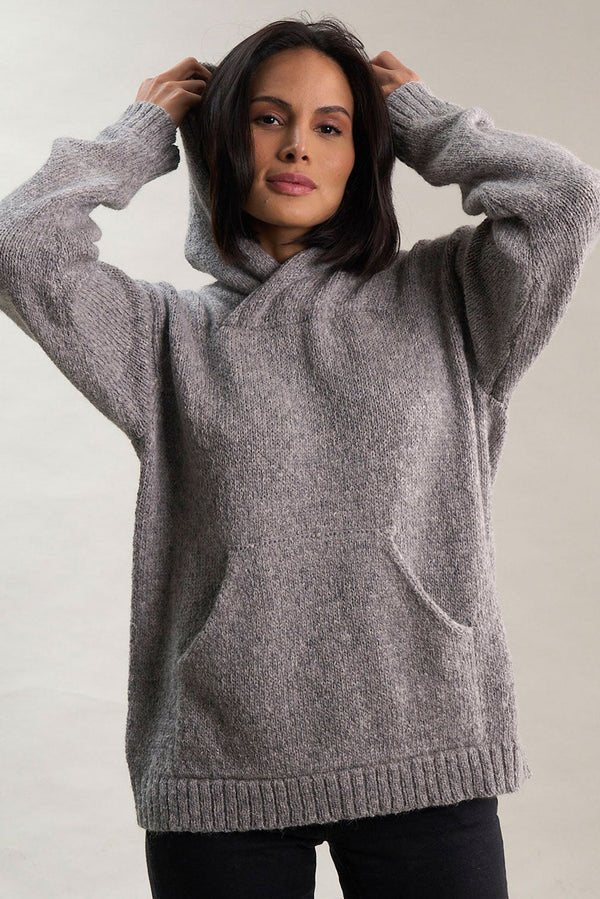 Alpaca Hoodie Pullover