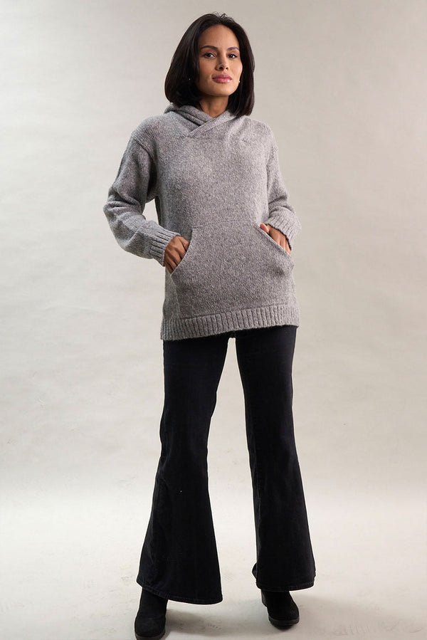 Alpaca Hoodie Pullover