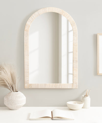 Arch Framed Wall Mirror
