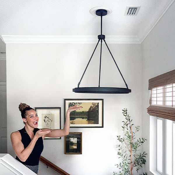 Round LED Chandelier