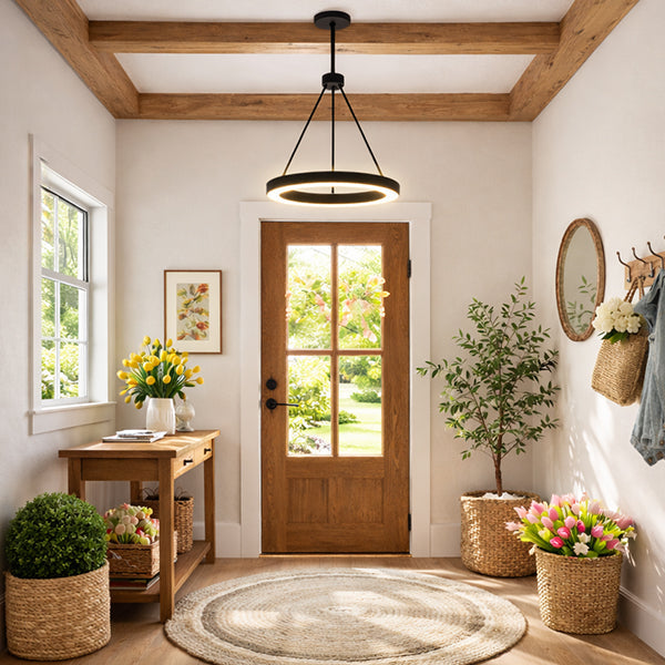 Round LED Chandelier