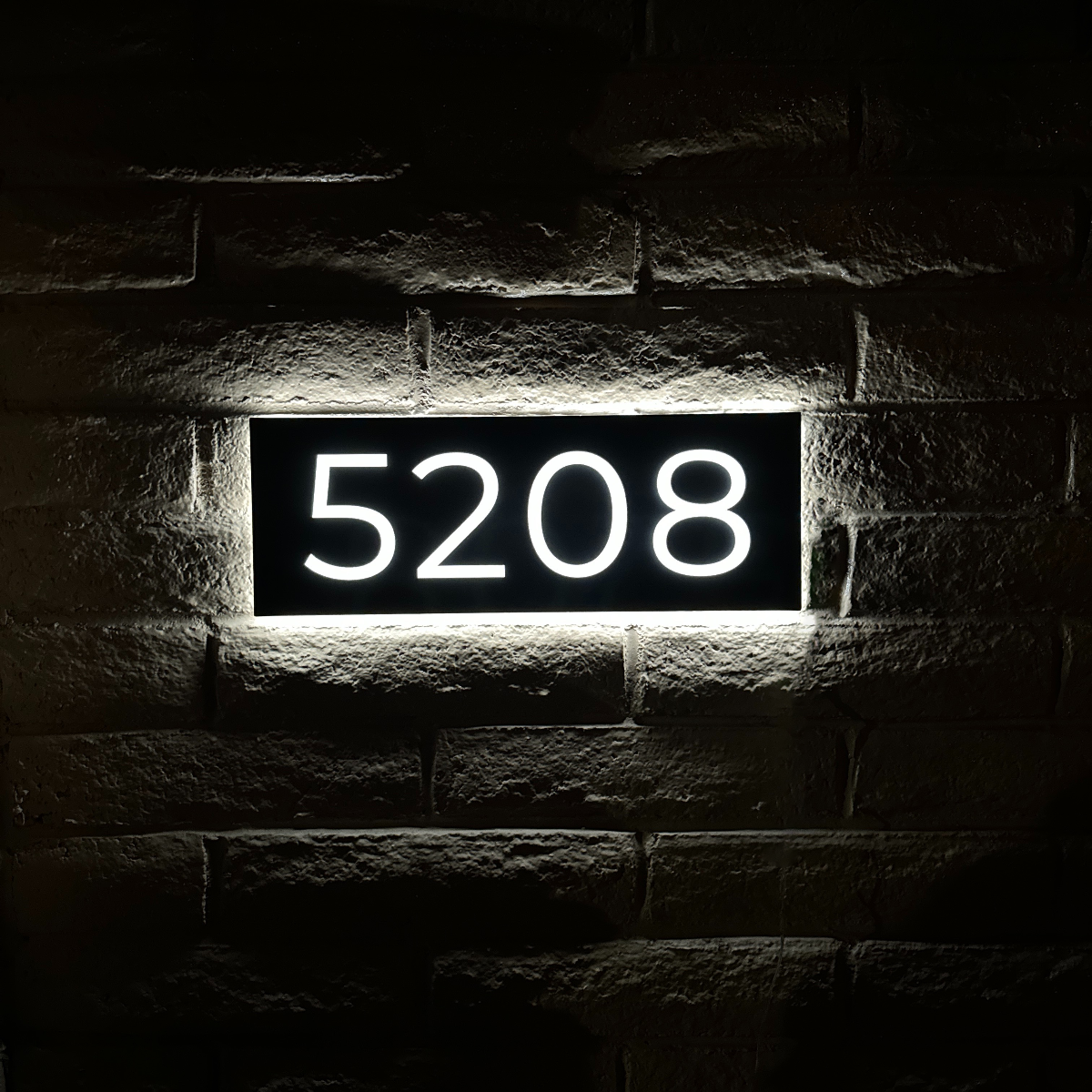 LED House Address Sign