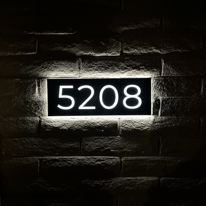 LED House Address Sign