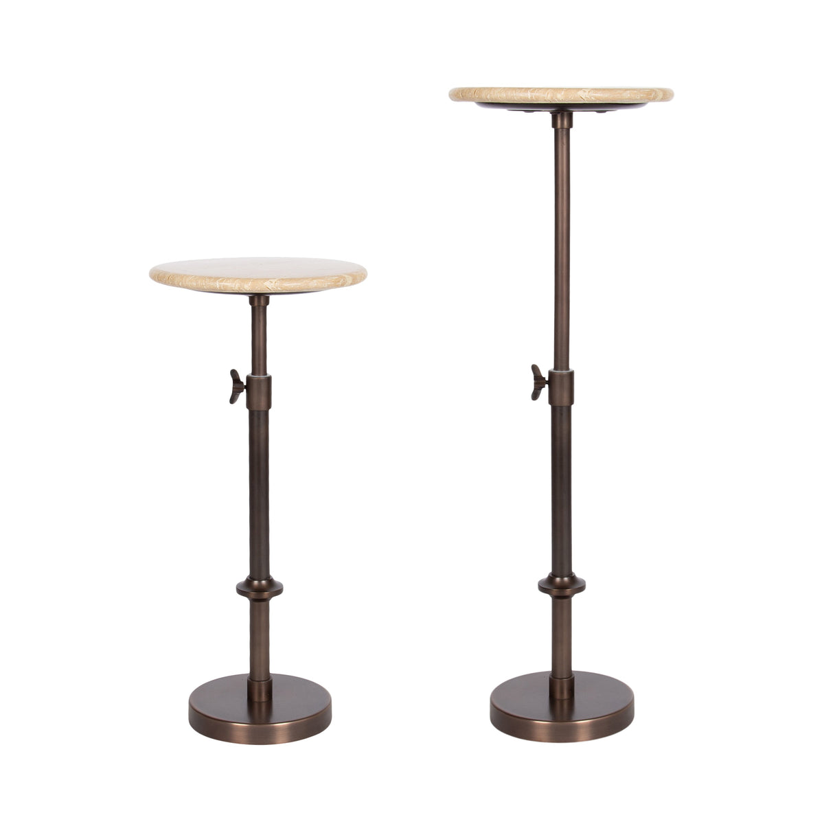 Marble Table and Plant Stand