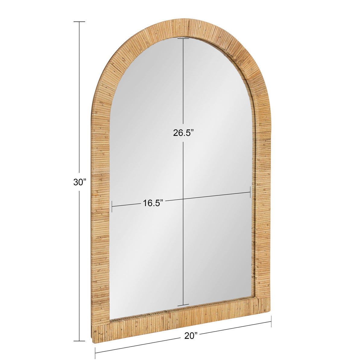 Arch Framed Wall Mirror