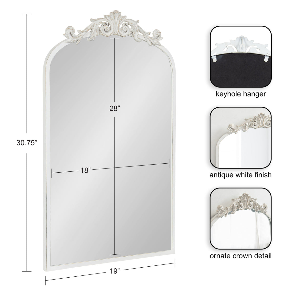 Traditional Arch Mirror