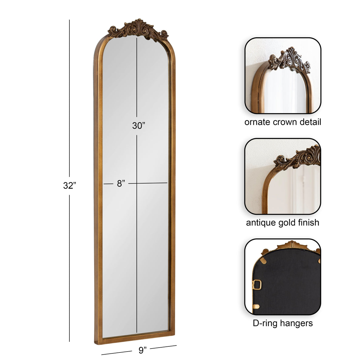Traditional Arch Mirror
