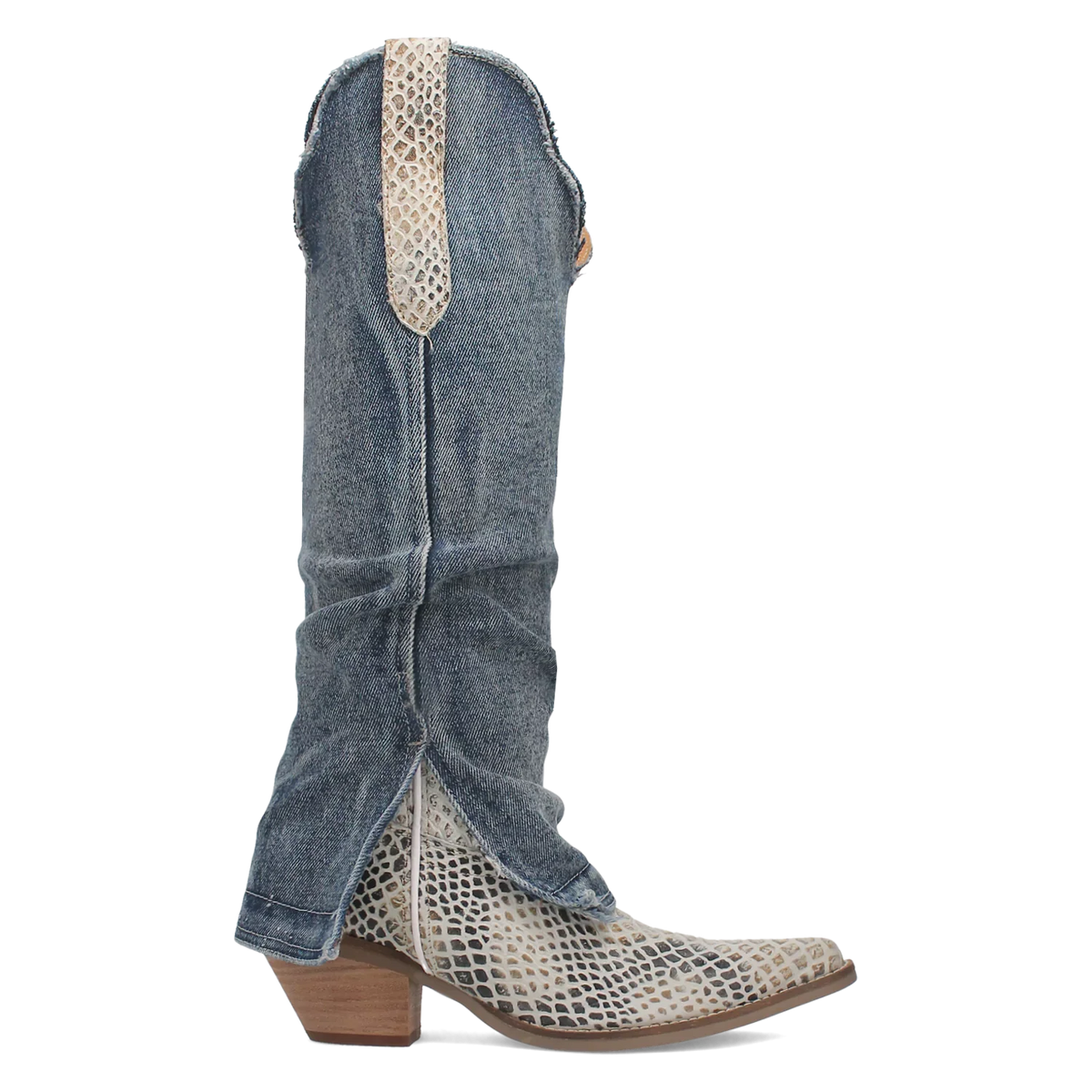 Women's Denim Cowgirl Boots