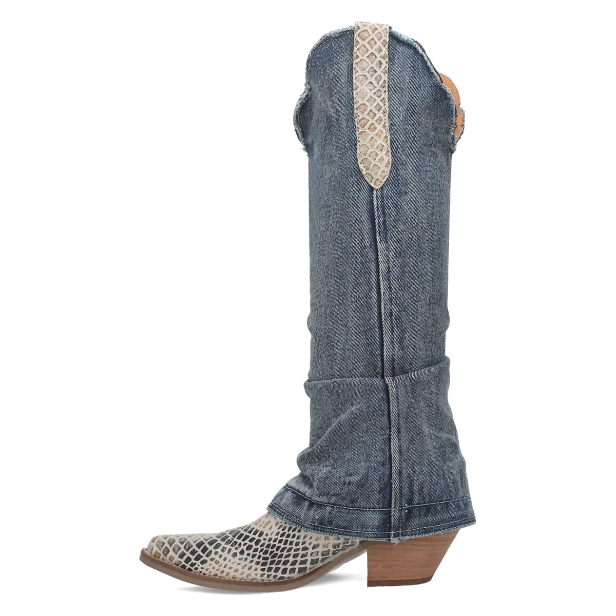 Women's Denim Cowgirl Boots