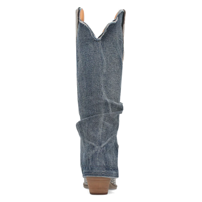 Women's Denim Cowgirl Boots