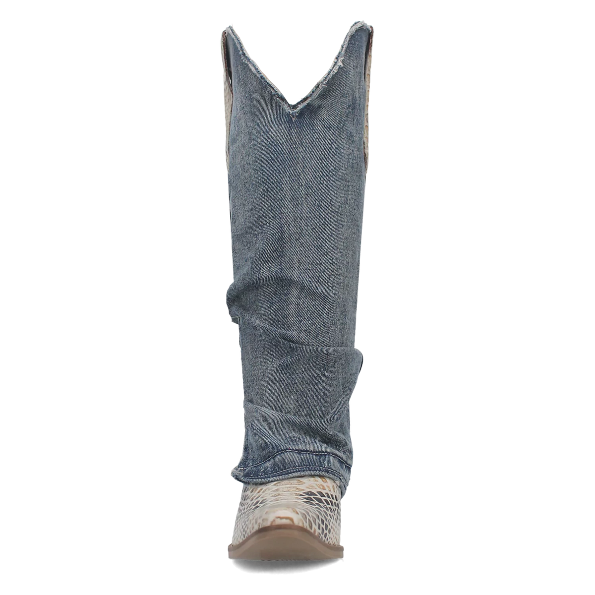 Women's Denim Cowgirl Boots