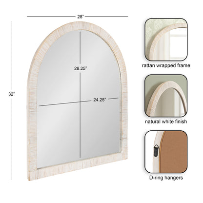 Arch Framed Wall Mirror