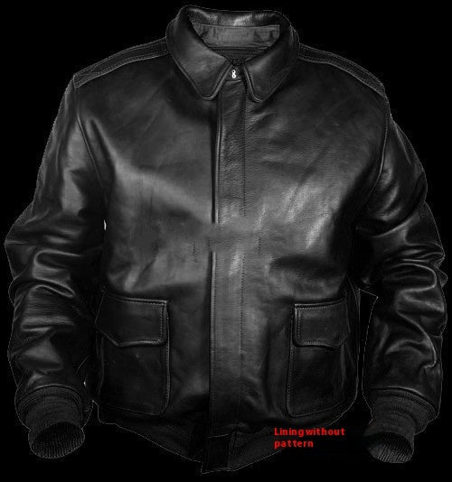 Men's Plus Size Leather Coat