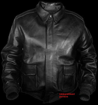 Men's Plus Size Leather Coat