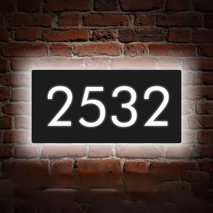 LED House Address Sign