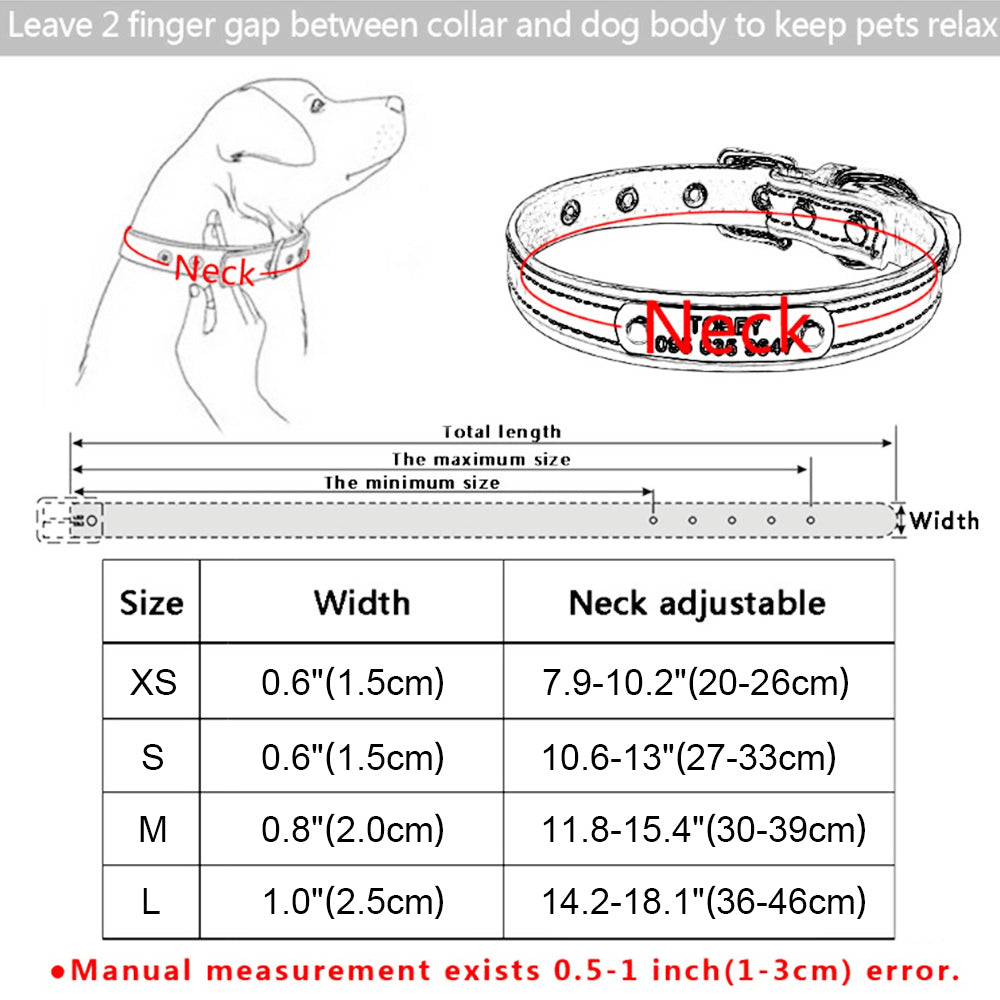 Dog Name Pet Collar