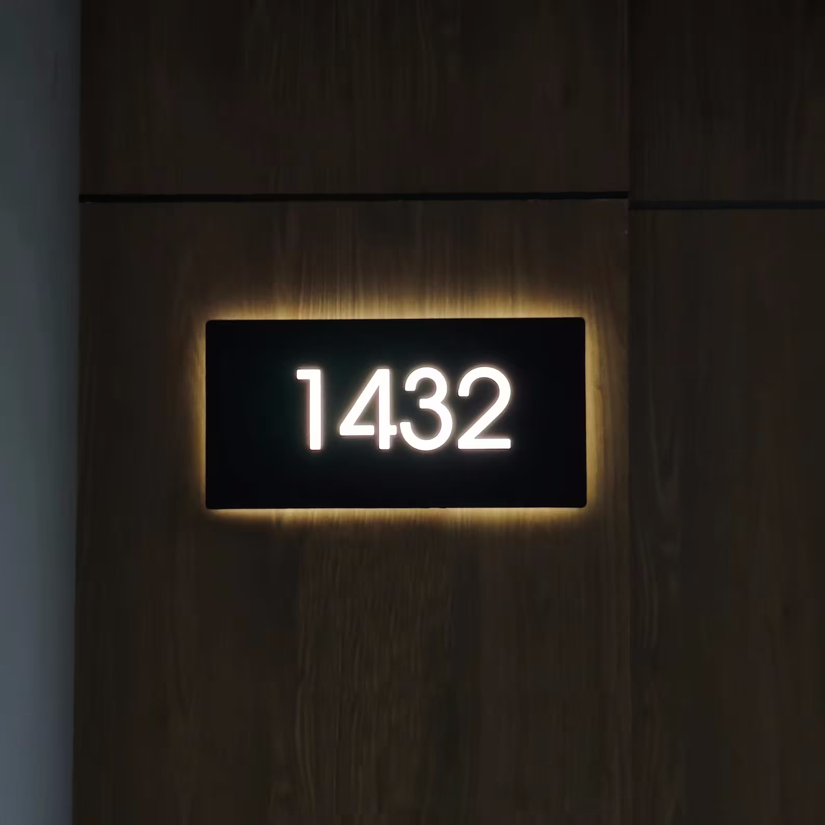 LED House Address Sign