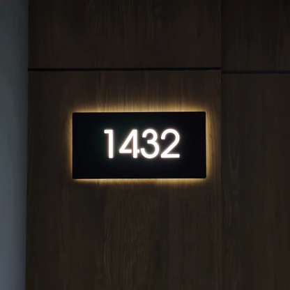 LED House Address Sign