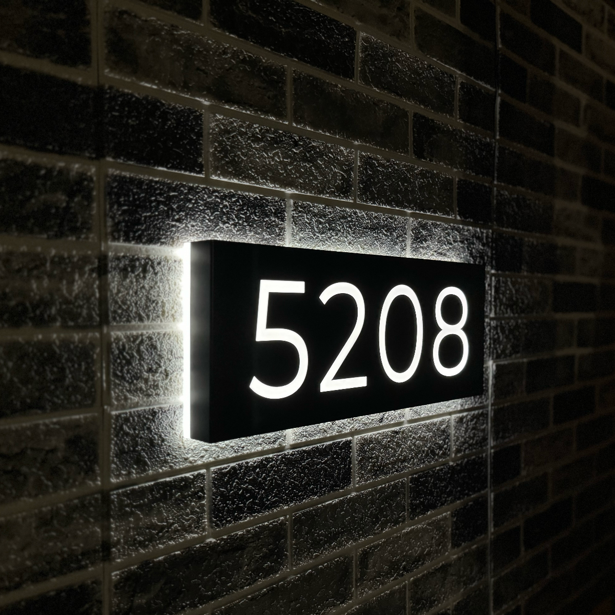LED House Address Sign
