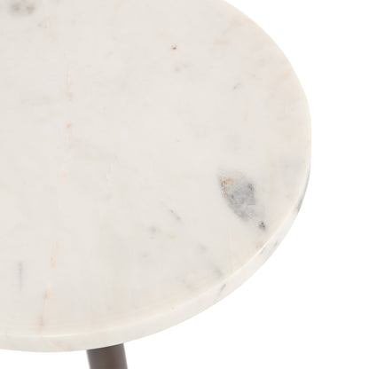 Marble Table and Plant Stand