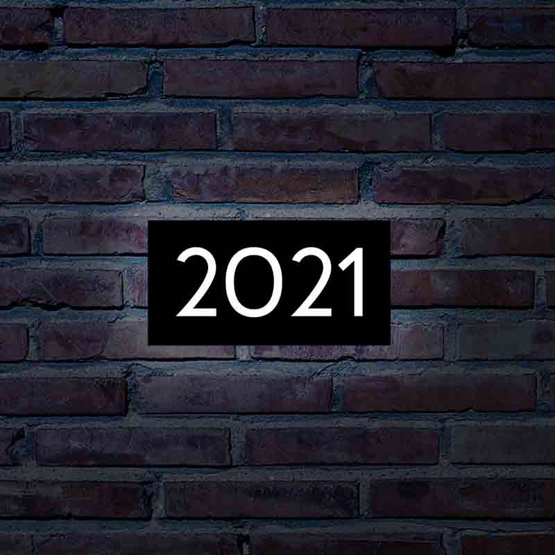 LED House Address Sign