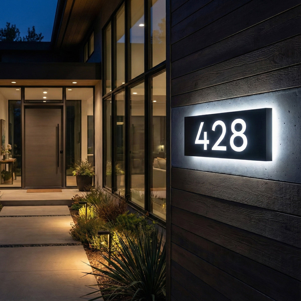 LED House Address Sign