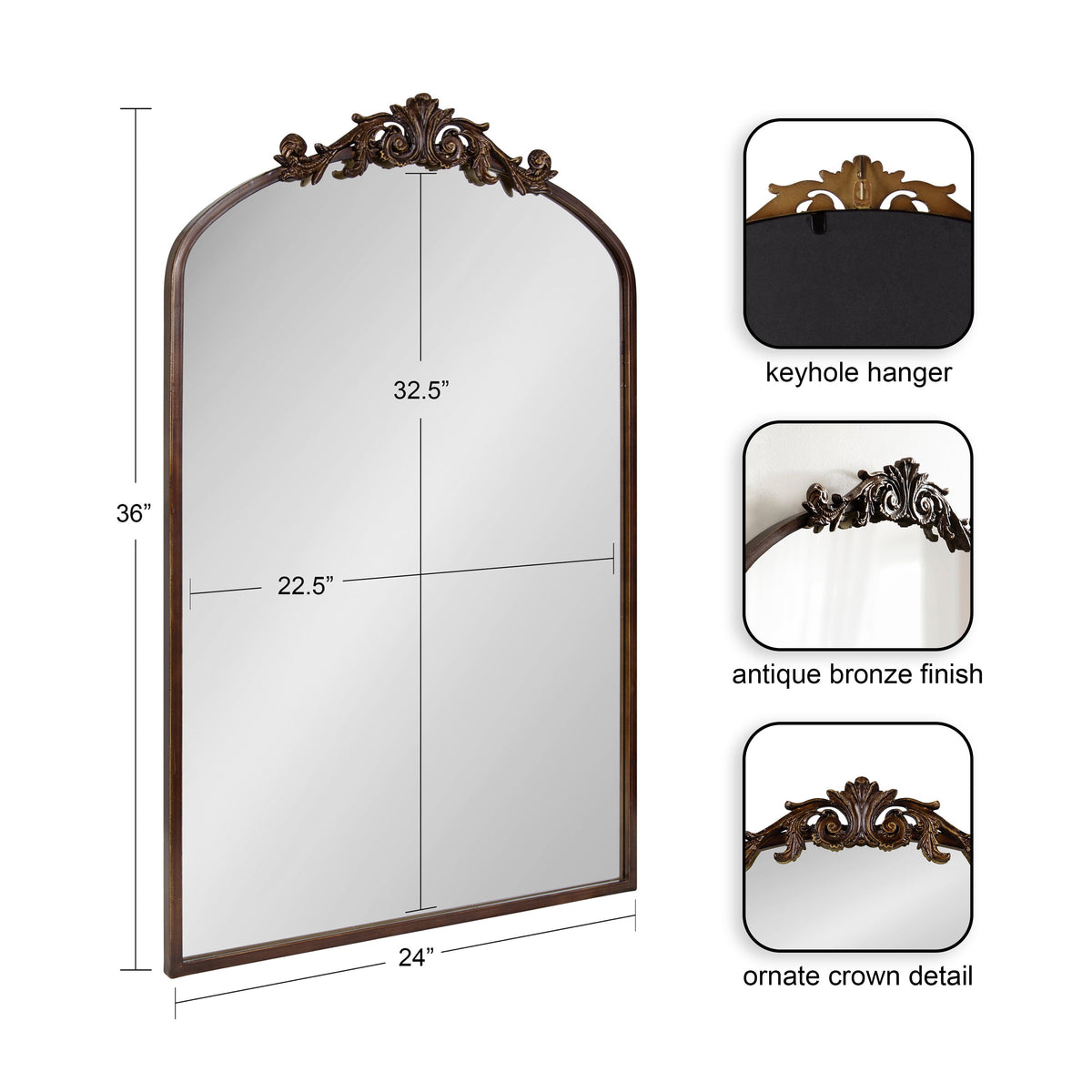 Traditional Arch Mirror