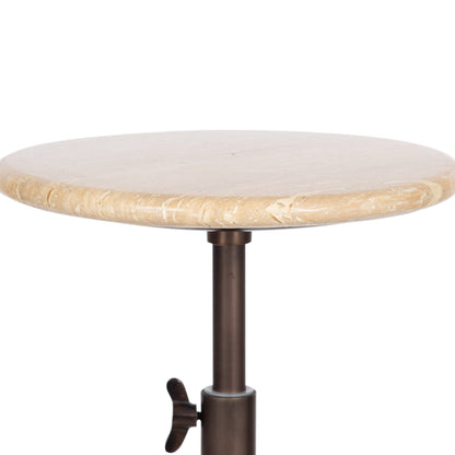 Marble Table and Plant Stand