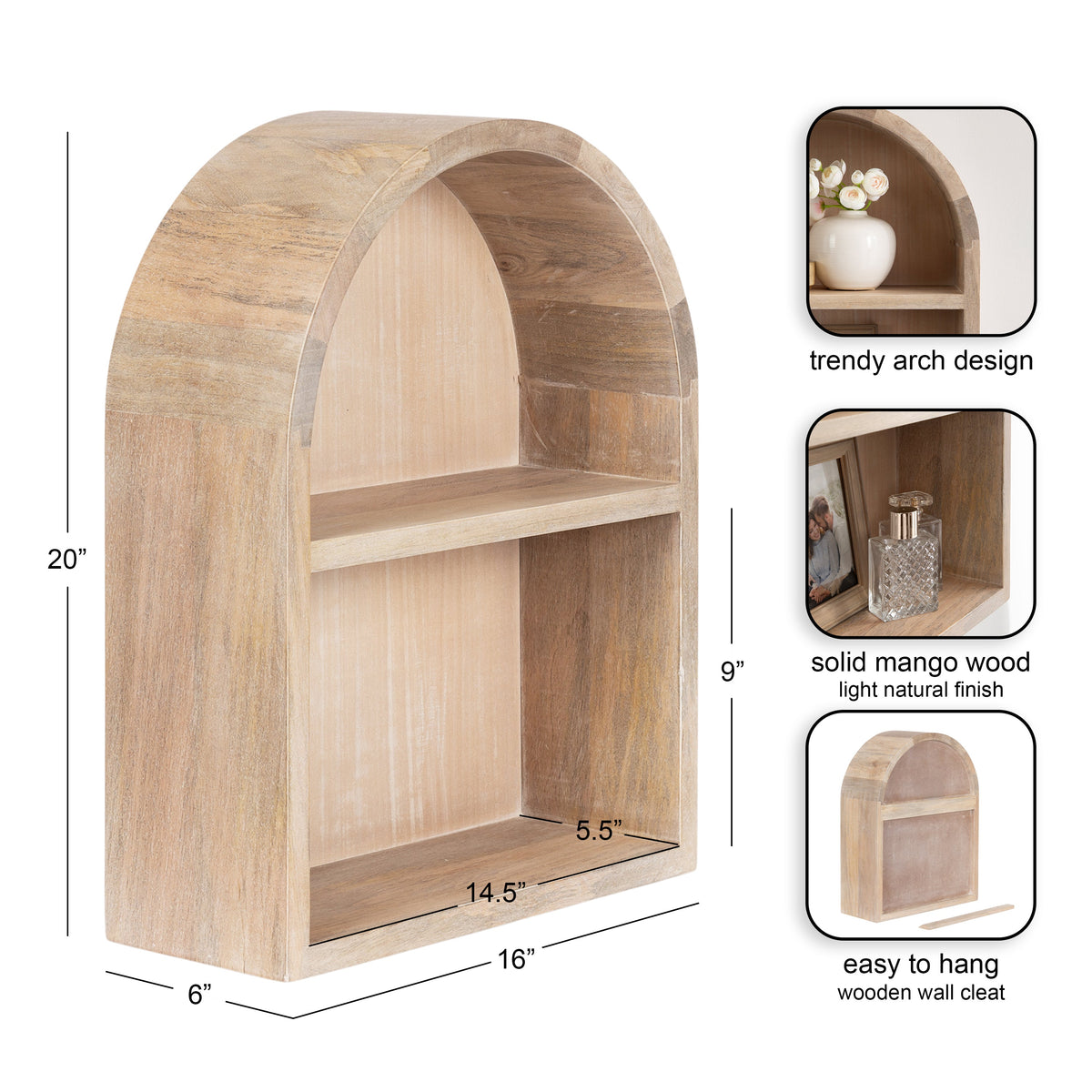Arch Wall Shelf