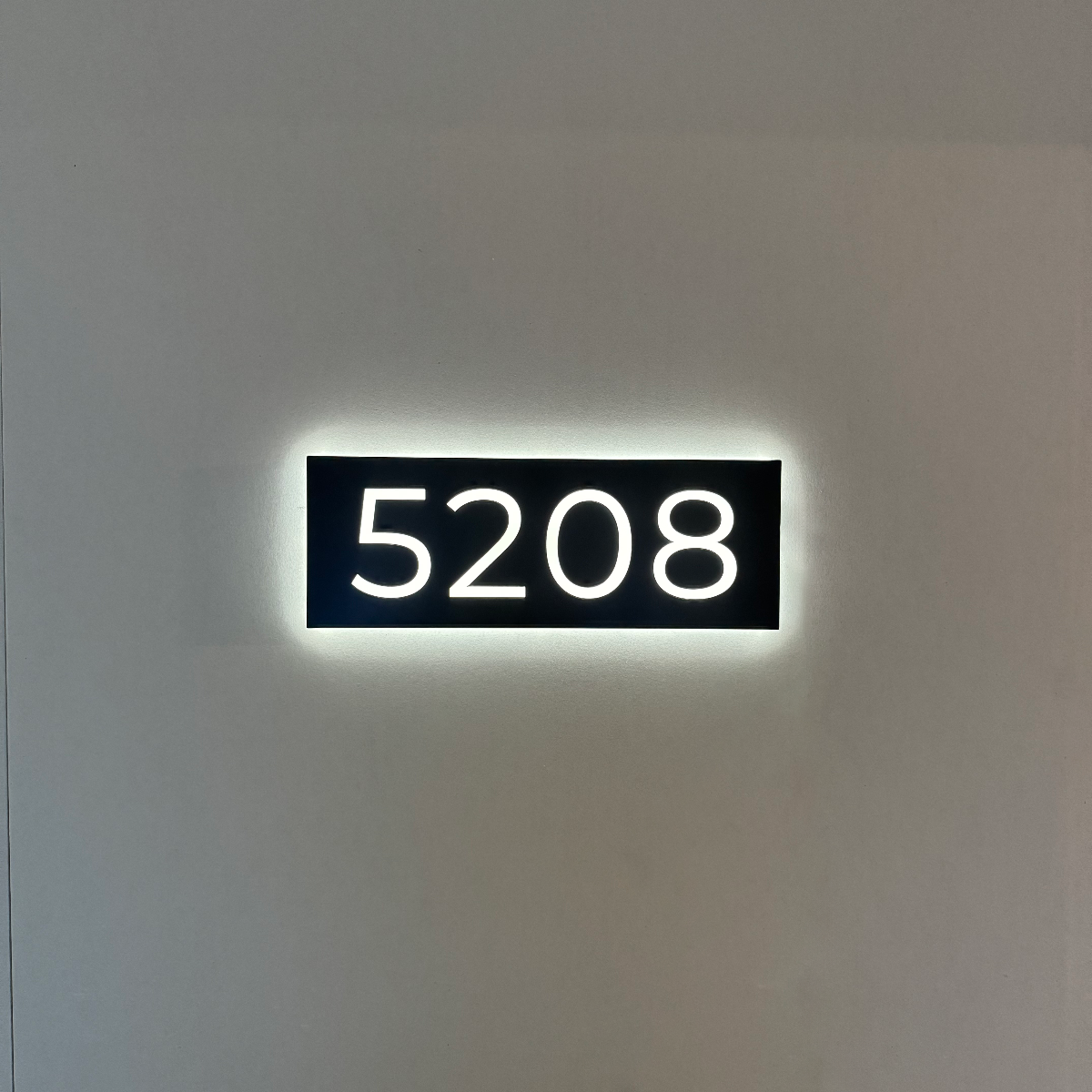 LED House Address Sign