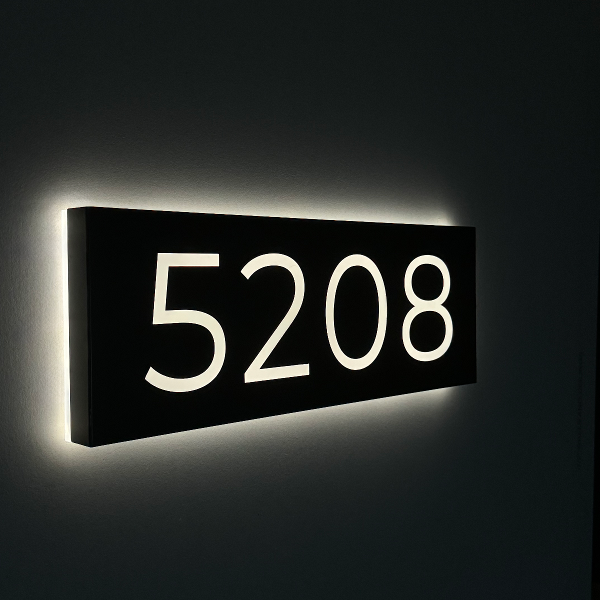LED House Address Sign