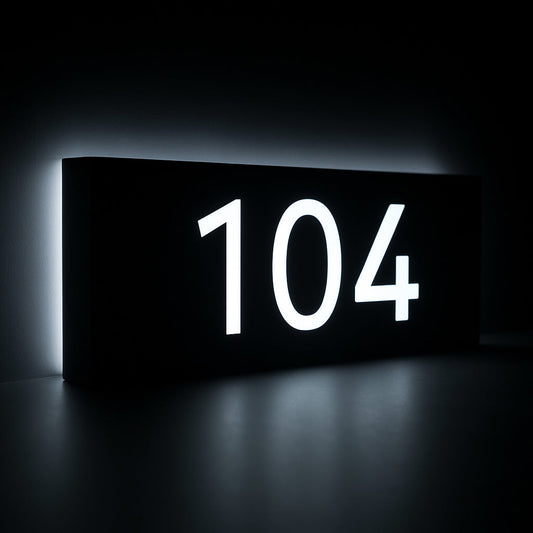 LED House Address Sign