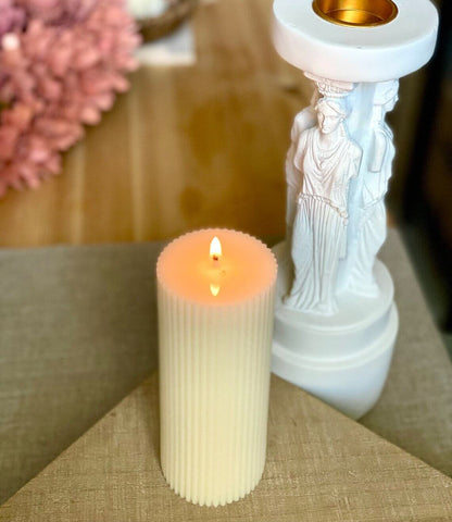 Ribbed Candles