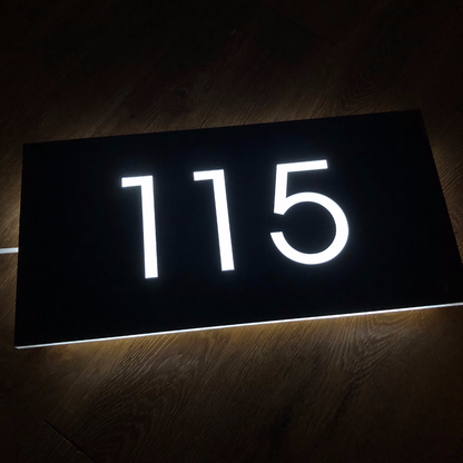 LED House Address Sign