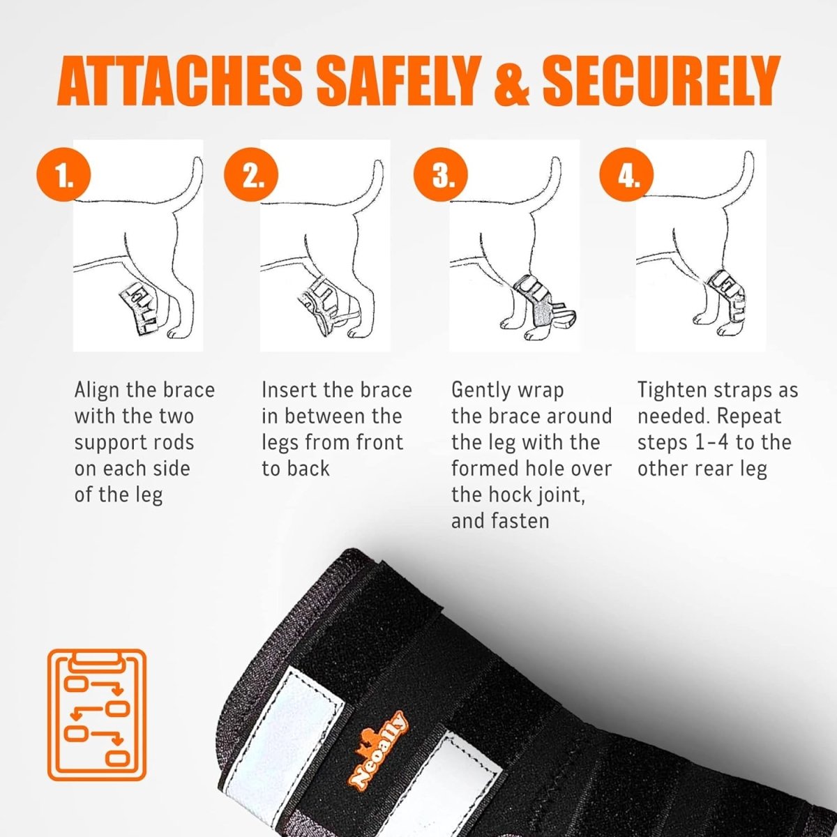 Dog Leg And Ankle Brace]