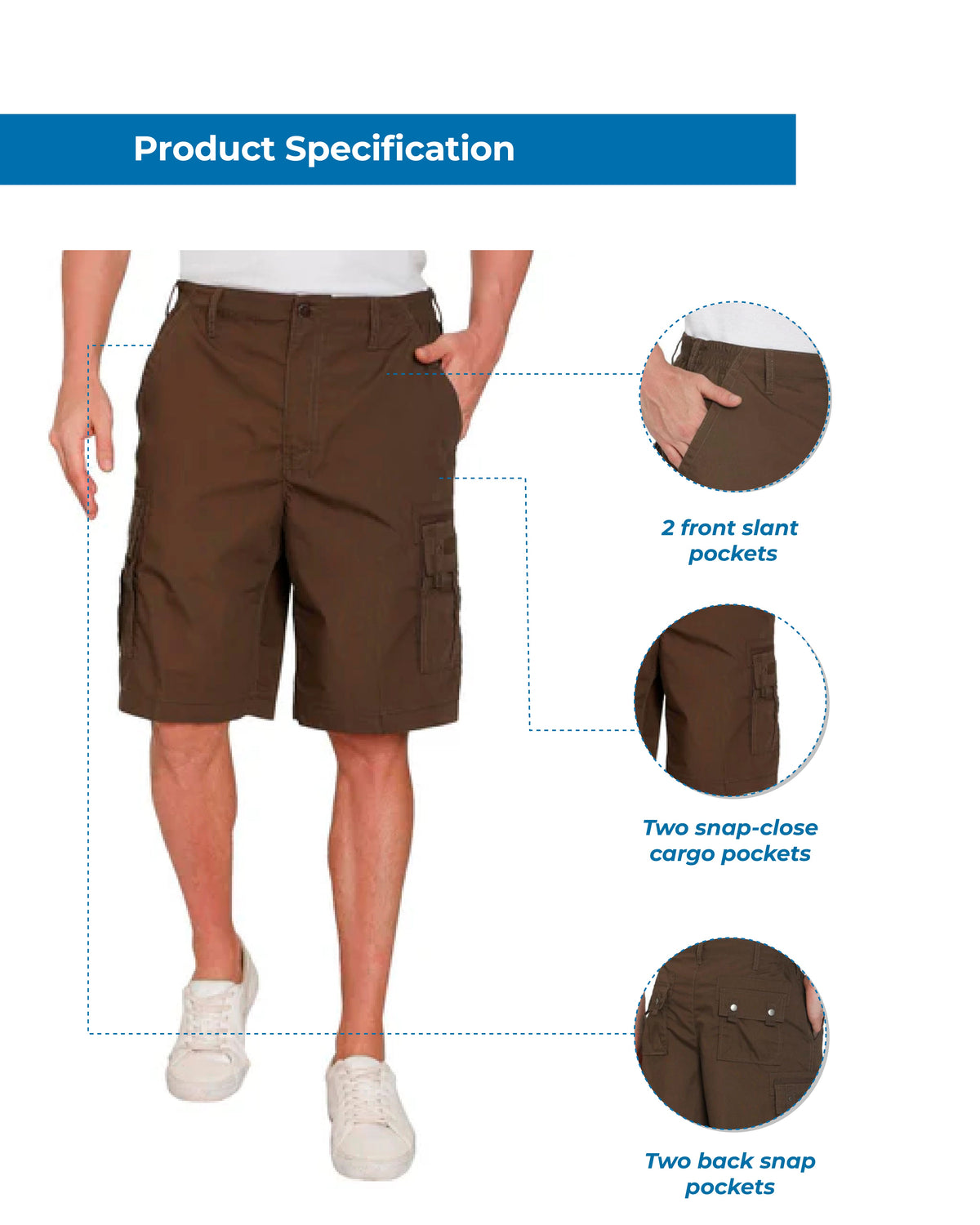 Men's  Cargo Shorts