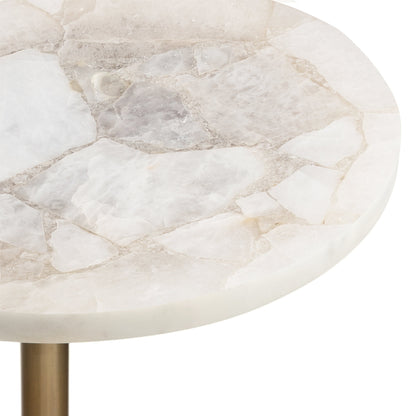 Marble Table and Plant Stand