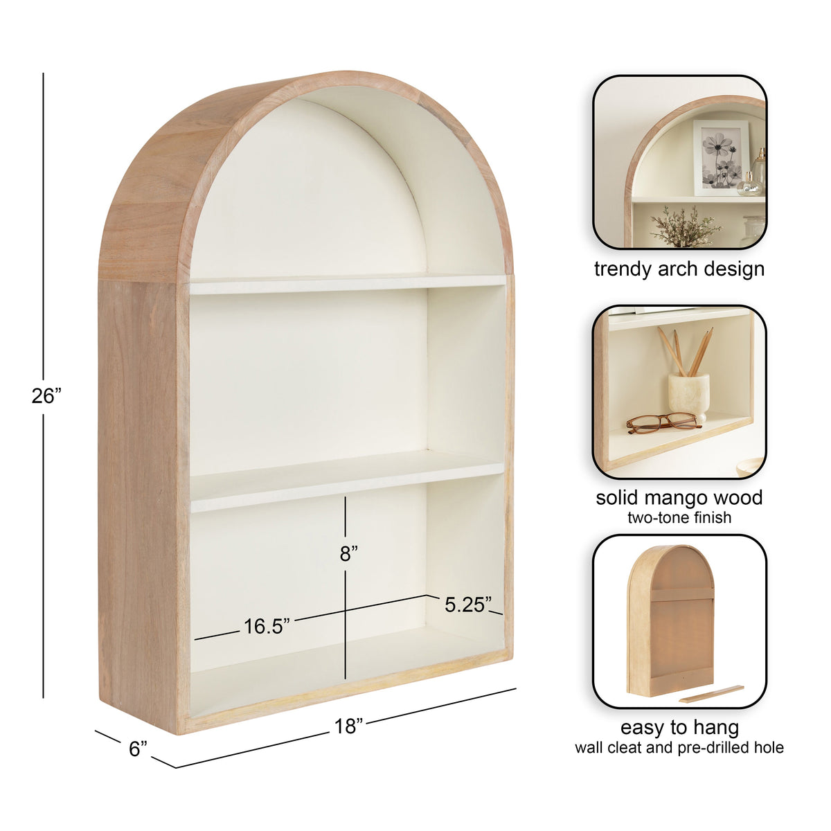 Arch Wall Shelf
