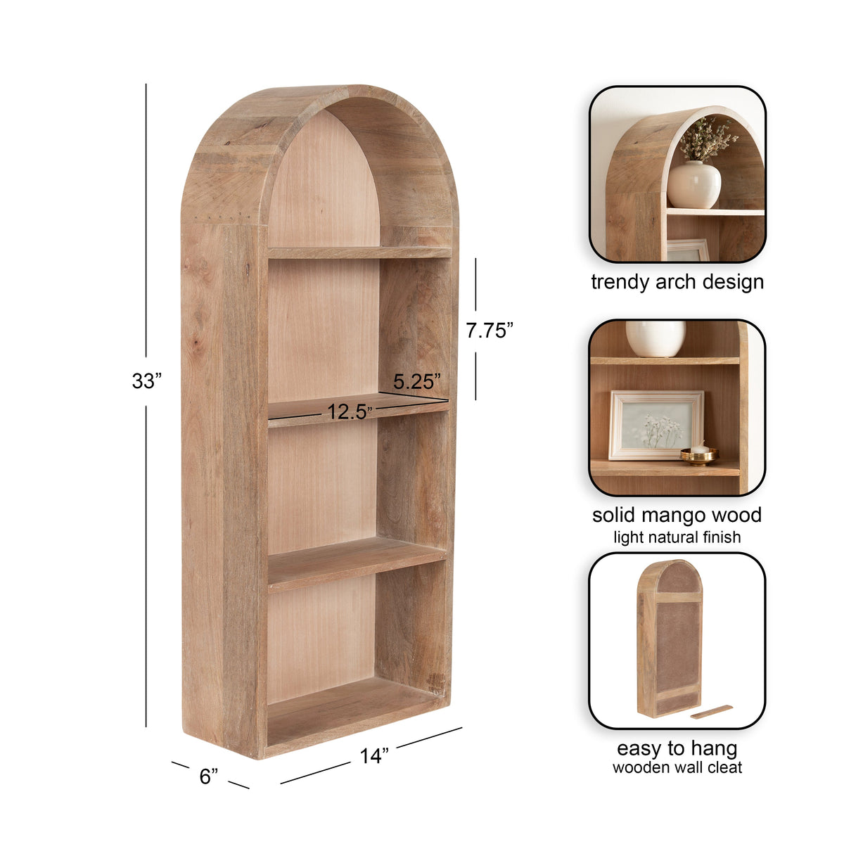 Arch Wall Shelf
